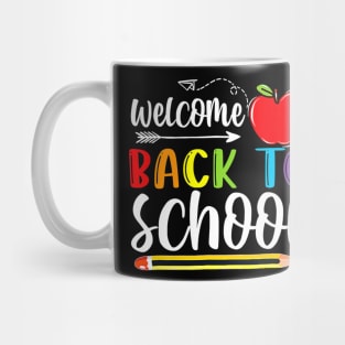 Welcome Back To School First Day Of School Teachers Students Mug